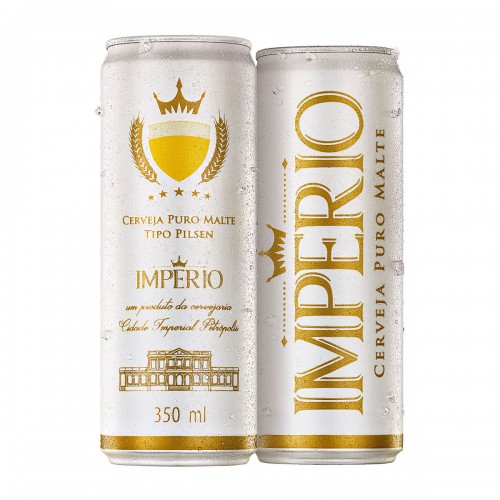 Cerveja Império lata - 350 ml